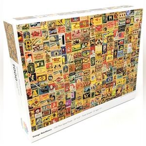 Sealed NIB Colorcraft Vintage Matchboxes 1000 Piece Jigsaw Puzzle